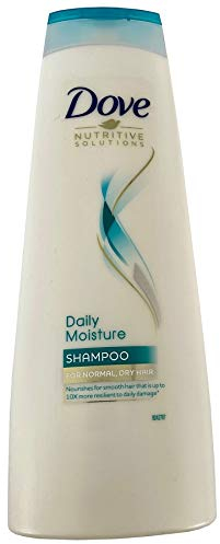 Dove Shampooing hydratant quotidien pour cheveux normaux à secs - Lot de 3 (3 x 250 ml)