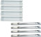 Direct Store Parts Kit dg256 Ersatz Master Forge 1010037 1010048 Nexgrill 720–0837 C 720–0837e Gas Grill Reparatur Kit (4er Pack) Edelstahl Brenner und Wärme-Teller