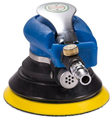 Ponceuse orbitale électrique Jscarlife de 12,7 cm - Pour polir les voitures, bateaux ou motos - Nécessite un compresseur d'air