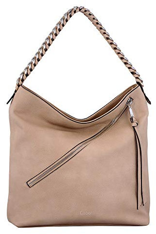 Gabor Damen Leandra Schultertasche Braun (Taupe)