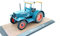 Für CCOOLMODEL Hanomag 40 1947 LKW Auto (blau) 1/32 Druckguss-Modell Fertig-LKW