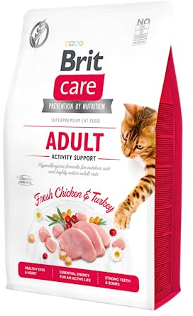 Brit Care Grain Free Adult Activity Support für aktive Katzen 7 kg