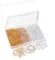 1000 Pcs 5mm Open Jump Rings Silver, Gold and Rose Gold Plated Jump Rings for Jewelry Making Iron Made Jump Rings Bulk for DIY Craft Earring Necklace Bracelet Pendant Choker Jewelry Making Findings