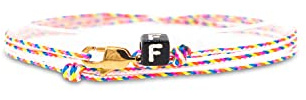 Made by Nami Buchstaben-Armband Personalisiert - Damen Herren Mädchen Pärchen-Armband - Freundschaftsarmband Verstellbar - beste Freundin Geschenk