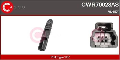 Casco CWR70028AS Psa Glasheber Schalter