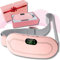 Coussin Menstruel Chauffant et Vibrant | Masseur Douleurs Menstruelles | Ceinture Ventre Ergonomique | Pour un Soulagement Immédiat et 100% Naturel des Crampes Menstruelles | Portable & Compact !