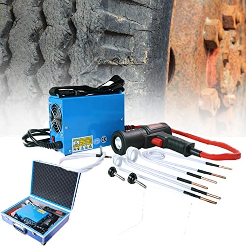 HUMNZR Hand‑Held Electromagnetic Induction Heater 1500W Flameless Rusty Screw Bolts Heating Removel Tool, Rugged Carrier Case & Operations Manual to Safely Remove Nuts, Bolts, Bearings,220V