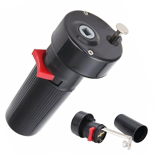 Jayruit Black Barbecue Motor, Grill Motor Electric Skewer Rotisserie BBQ Portable Reliable Rotisserie Kit for Outdoor Party Campfire Barbecue