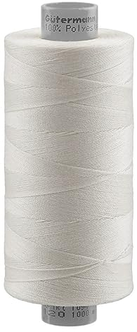 Nähmit - Gütermann PERMA -120 Nähgarn + GRATIS FARBKARTE 120er 1000m Rolle Polyester Nähmaschinengarn für Haushalts & Industrie Nähmaschine Qualitäts Nähgarn - A03-32001