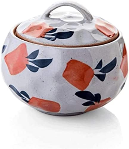 Casserole Plat Marmite Ustensiles de cuisine en céramique Pot à soupe Marmite Température Ragoût Mini cocotte en céramique Oeuf Lait Poêle à frire Pots à vapeur de cuisine Pots à épices de cuisine