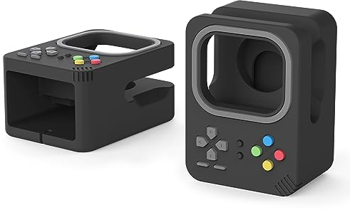 LJFLYXRI Ladeständer für Apple Watch, kompatibel mit allen Apple Watch Serien Ultra/SE/8/7/6/5/4/3/2/1, Silikon-Schreibtischständer für iWatch kompatibel für Nachttisch-Modus (schwarz)