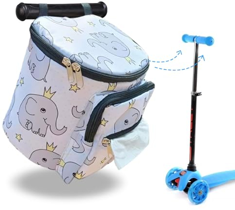 Zliger Kinder Lenkertasche, Lenkertasche Fahrrad Kinder Laufrad Lenkertasche Fahrradkorb Kinder Vorne Jungen Mädchen Roller Balance Fahrräder Kinderwagen Lenkertaschen