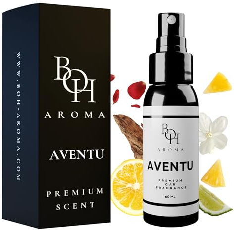 CREED AVENTU Auto Duft - Auto Parfüm und auto lufterfrischer Innenraum, neutralisiert Gerüche im Auto, Autoduft mit eigenem parfum, autozubehör innenraum 60ml