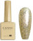 CANNI Vernis à Ongles Gel Semi Permanent or pailleté glitter gold Gel Polish Nail Gel UV Soak off Vernis Manucure