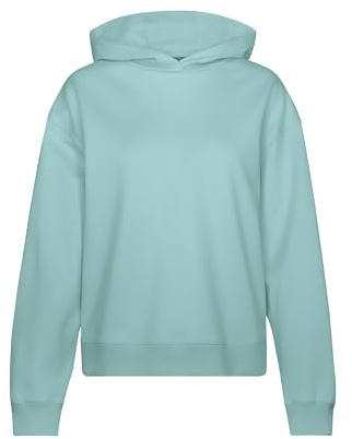 Trigema Damen Dünner Oversize-Hoodie Kapuzenpullover
