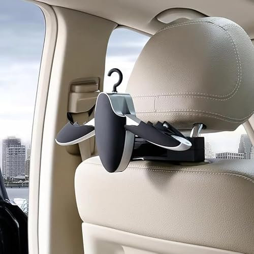 lixuejian Porte-Manteaux pour Voiture,pour Jeep Liberty Patriot Renegade Grand-Wagoneer,Accessoires pour Dossier de Siège.,Style-1 Black
