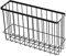 FytStycale Iron Wire Hanging Storage Basket, Kitchen Cabinet Door Storage Box, Mesh Holder Book Shelf, L