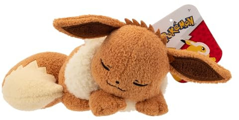 Pokèmon Eevee Sleeping Plush - 5-Inch Premium Plush, Multicolor