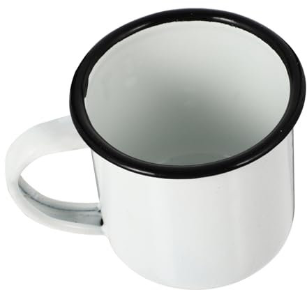 PAMINGONO Eisenbecher Vintage Trinkbecher Kleiner Weinbecher Multifunktionaler Becher Für Hot Pot Zuhause Restaurant Buffet Grill