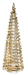 URBNLIVING Illuminated Christmas Tree Cone Pyramid LED Light Tower 3 Sizes - Festive Fairy Lights Decoration for Indoors & Outdoors, Elegant Xmas Display Holiday Decor for Home & Garden