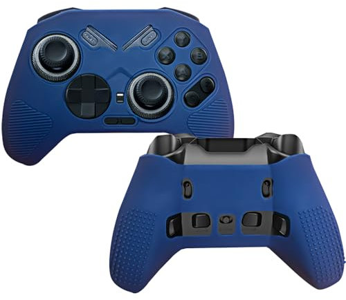 Silikon-Schutzhülle für FlyDigi Vader 4 Pro, schützende, weiche Hülle, rutschfest, schweißabweisend, ergonomischer Griff, Gamepad-Hülle für Vader 4 Pro PC-Controller (blau)
