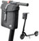 Axiniu Electric Scooter Accessories Tool Carrying Bag - Large Handlebar Luggage Storage For Escooter - Big Capacity Waterproof E Bike Mobility Accessory - Front Universal Attachments (Black)