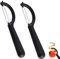 Heanvmyss 2 Piezas Pelador Patatas de Acero Inoxidable,Pela Patatas,Pelador Tomates,Potapeeler para Zanahorias,Naranjas,Cítricos
