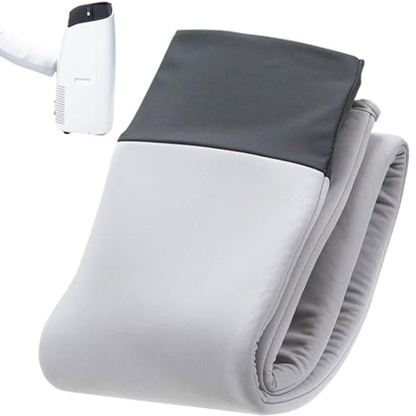 Portable Ac Hose Insulation Sleeve - Air Conditioner Hose Cover Wrap,Home Garden Supplies for Garage Indoor Car Wall Sliding Winter Room Commercial