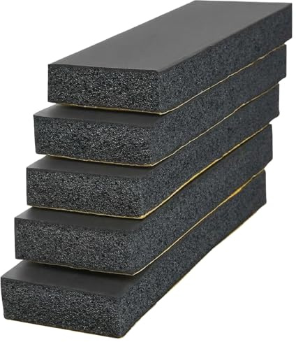 5Pcs Garage Wall Protectors, 30x10x3cm Self Adhesive Car Door Edge Protector, rubber Foam Sheets Wall Bumper Protector Car Door Protector for Cars Door Parking Protection