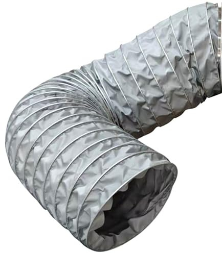 DeTec. Lufttransportschlauch für Dieselkanone, 275mm Durchmesser, 2m, 300°C