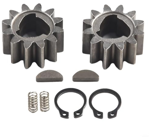 Antriebsrad-Kit für Honda Rasenmäher, 8-teilig mit Zahnrädern, Federn & Clips, Ersatzteile 42661-VE2-800, robustes Metall