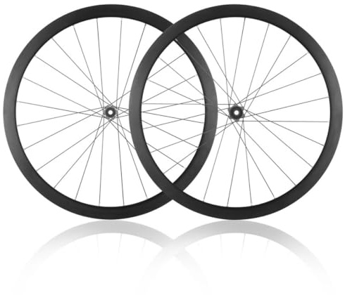 Straßenfahrrad-Laufradsatz 700C Scheibenbremse Fahrradfelge Steckachse 100mm/142mm Felgen for 7-12/11-12 Gang-Kassetten(XDR,35mm)