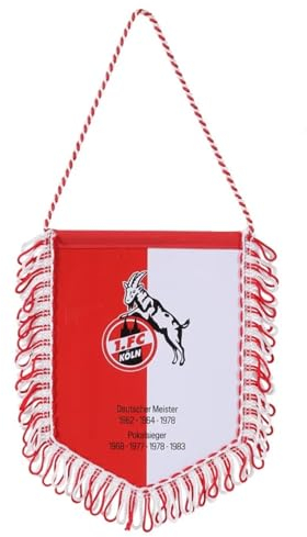 1. FC Köln Auto Wimpel/Banner/Autowimpel/Autobanner - plus gratis Aufkleber forever Köln