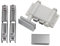 Druckmagnetschnäpper Set 8mm Glastüre Scharniere Möbel Schrank Magnetschnäpper