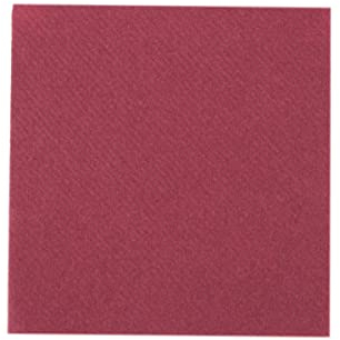 Cocktail-Servietten aus Linclass® Airlaid | vielfältig einsetzbar und kombinierbar | 25 x 25 cm | 50 Stück (Bordeaux)