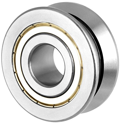 V-Nut-Kugellager 20 × 57 × 22 MM Rollenführung Kugellager-Zubehör Stahl