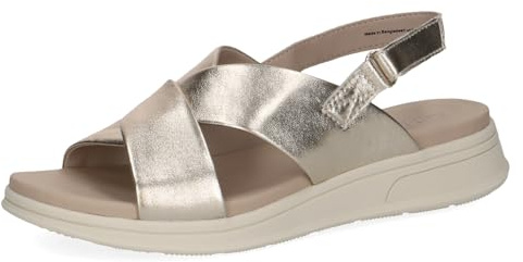 CAPRICE Sandale 9-28700-46 Gold G-Weite