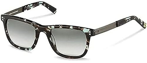 Rodenstock Men's Rocco by RR322-G Sunglasses, Blue Havana, 52