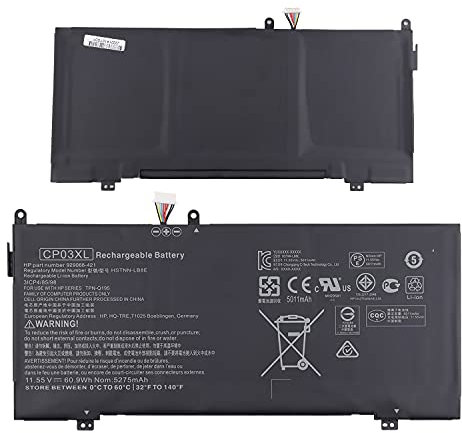 Duotipa Batteria di ricambio CP03XL compatibile con HP Spectre X360 13-ae000 13-ae006no 13-ae001ng 13-ae049ng 13-ae013dx 13-ae011dx 13t-ae000 13t-ae012dx con batteria Strumenti