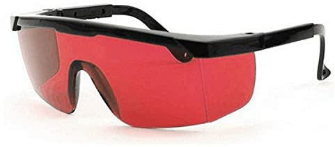 TopHomer Laser Safty Schutzbrille Brille, 190nm - 540nm Laserschutzbrille 5,75  Laserbrille Geeignet für Lasertechniker