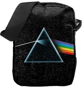 Rocksax Pink Floyd Umhängetasche – Dark Side Of The Moon, Custom, S, Umhängetasche