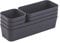 1x Schubladen-Organizer Set Aufbewahrungs-Box Einteiler verstellbar anthrazit