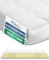 AM Qualitätsmatratzen 3D Deluxe 7 Zonen Kaltschaum Topper 140x220cm RG50 - Made in Germany - Atmungsaktiver Topper 140x220-8cm - Matratzenauflage 140x220 mit Lyocell Bezug und Anti-Rutsch Funktion