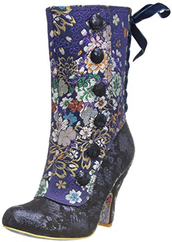 Irregular Choice Reinette, Stivali alla Moda Donna, Viola, 43 EU