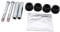 1 Sets SHLPDFM Front Brake Caliper Slider Pins Guide Bolt Kits BCF1406AX2 113-1406X, CKT1050 Fits for Suzuki Jimny 1998-2015