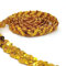 Hayaww 15 Yards 15mm Pailletten Bänder, BauchtanzgüRtel Paillettenband Paillette Paillette Trim Paillettenband Glitzer Borte Aus Dekoband FüR Diy NäHen KostüMe Handwerk Verzierungen (Gold)