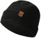 ACUSHLA Mütze Beanie 100% Merino Wolle für Herren und Damen, gestrickte Wintermütze, Unisex-Uhrenkappe, Zweilagige Strickmütze für kaltes Wetter Schwarz