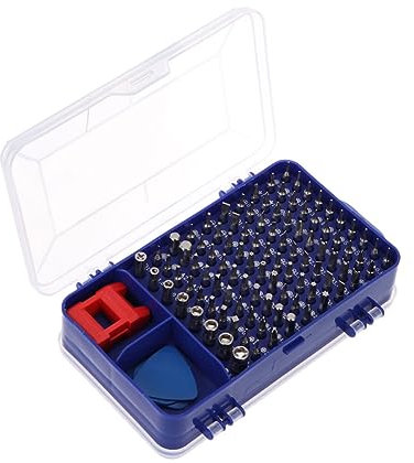 OSALADI Kit De Herramientas De Reparación De Teléfonos Móviles Destornilladores De Precisión Magnéticos Para Desmontaje y Reparación De Dispositivos Electrónicos Incluye Accesorios