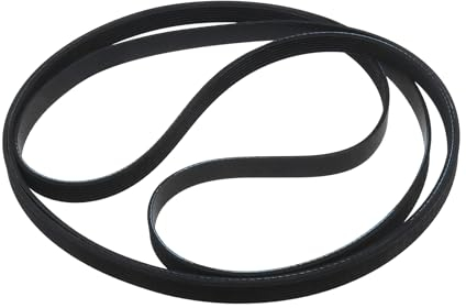 EMSea Courroie tambour à nervures fines pour sèche-linge type PH caoutchouc souple et durable compatible avec Bauknecht Compatible avec Bosch Siemens Compatible avec AEG Compatible Whirlpool