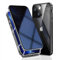 OMGZONE Privacy Case for iPhone 15 Magnetic Cover,Screen Protector built-in Anti-peep Tempered Glass Full Cover with Camera Protector,360 Degree Metal Bumper Case for iPhone 15,Black